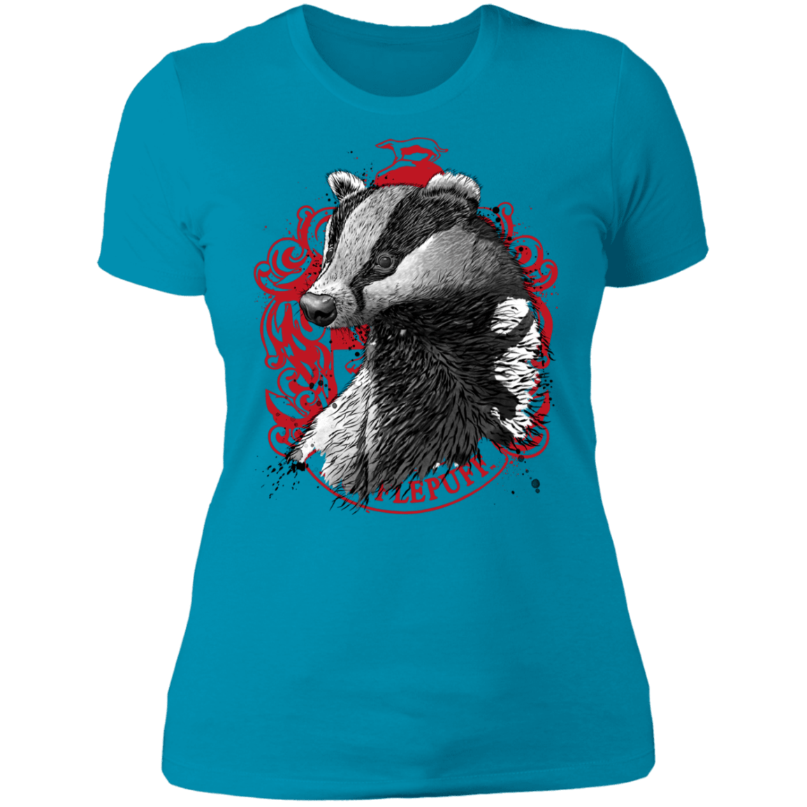 T-Shirts Turquoise / S Loyalty and Fairness sumi-e Women's Premium T-Shirt