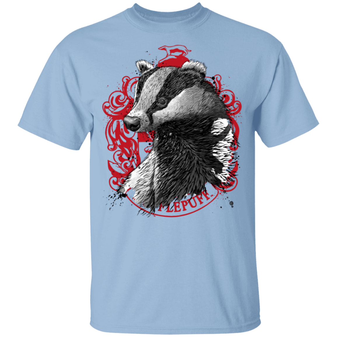 T-Shirts Light Blue / YXS Loyalty and Fairness sumi-e Youth T-Shirt