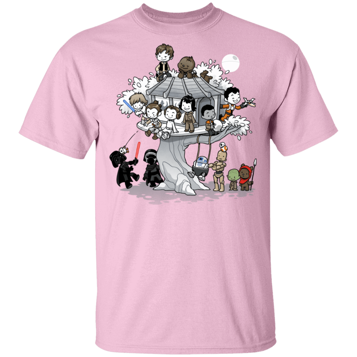 T-Shirts Light Pink / YXS LT Side Club Youth T-Shirt