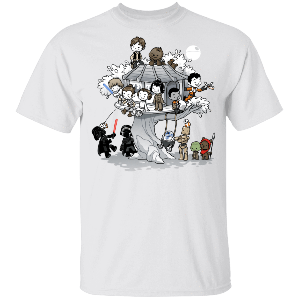 T-Shirts White / YXS LT Side Club Youth T-Shirt