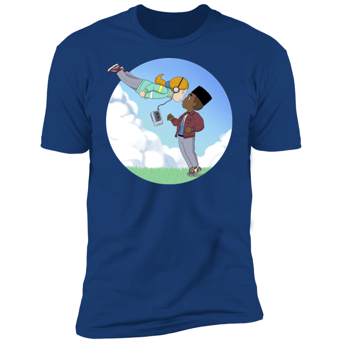 T-Shirts Royal / S Lucas and Max Men's Premium T-Shirt