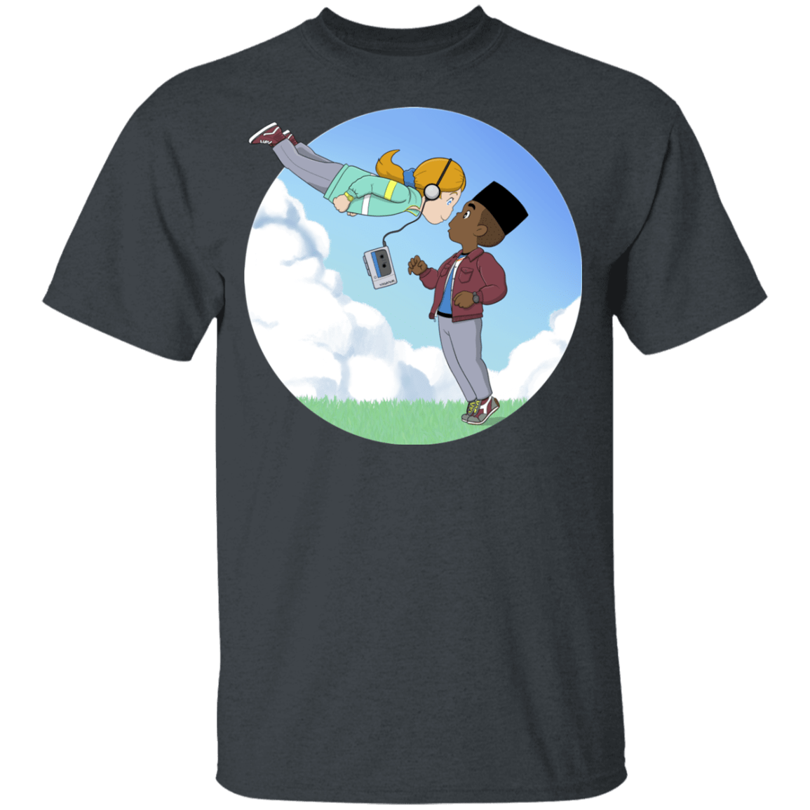 T-Shirts Dark Heather / YXS Lucas and Max Youth T-Shirt