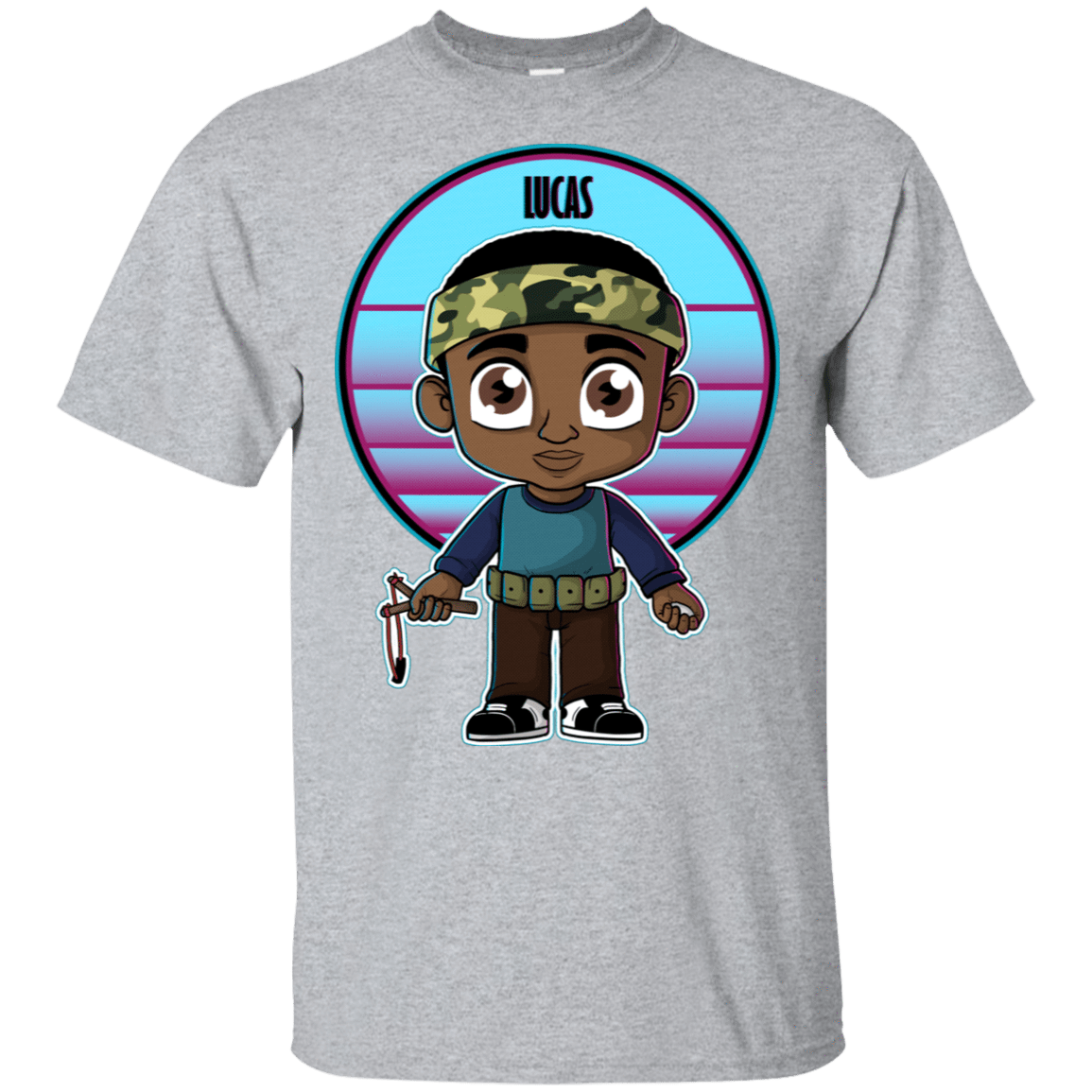 T-Shirts Sport Grey / S Lucas Pop T-Shirt