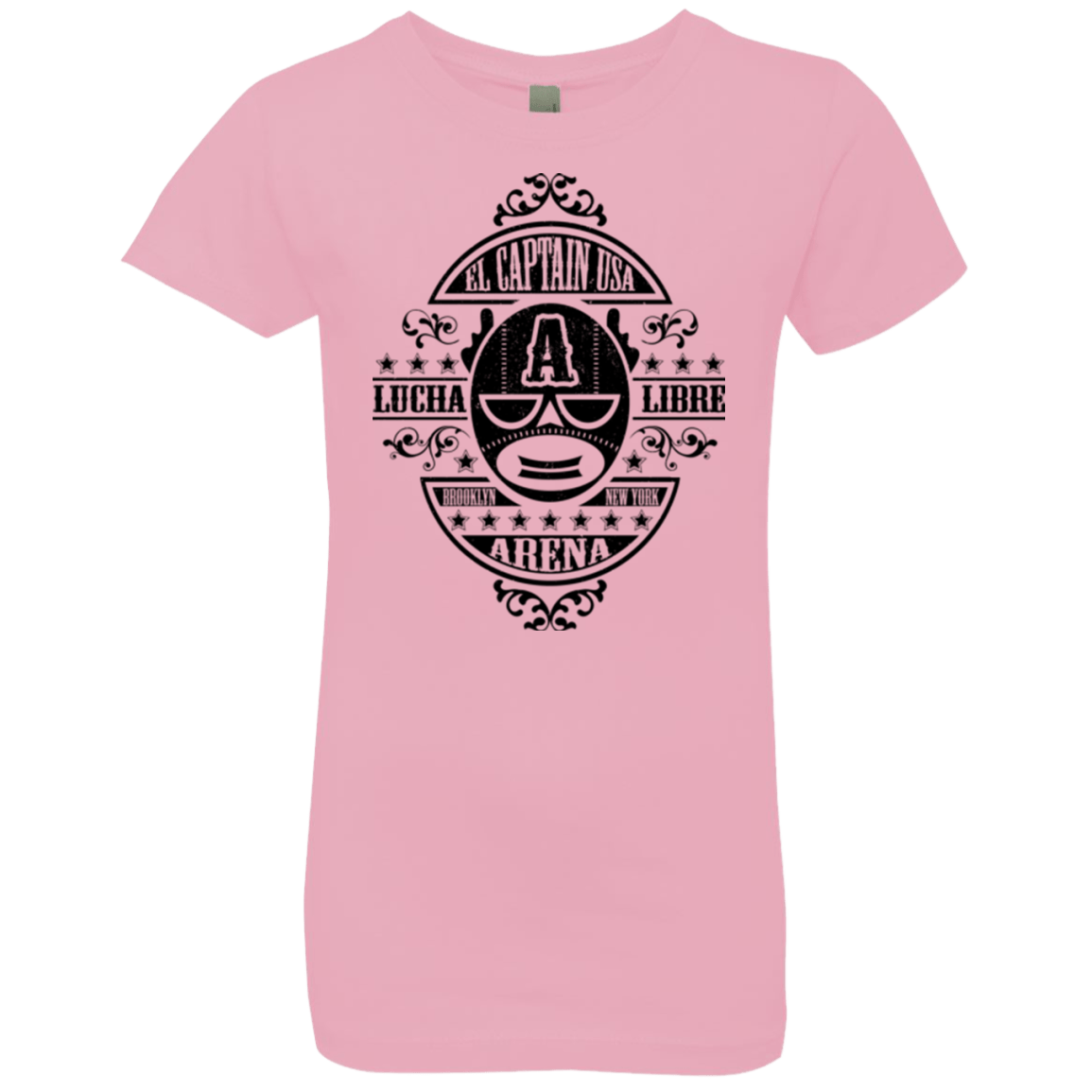 T-Shirts Light Pink / YXS Lucha Captain Girls Premium T-Shirt