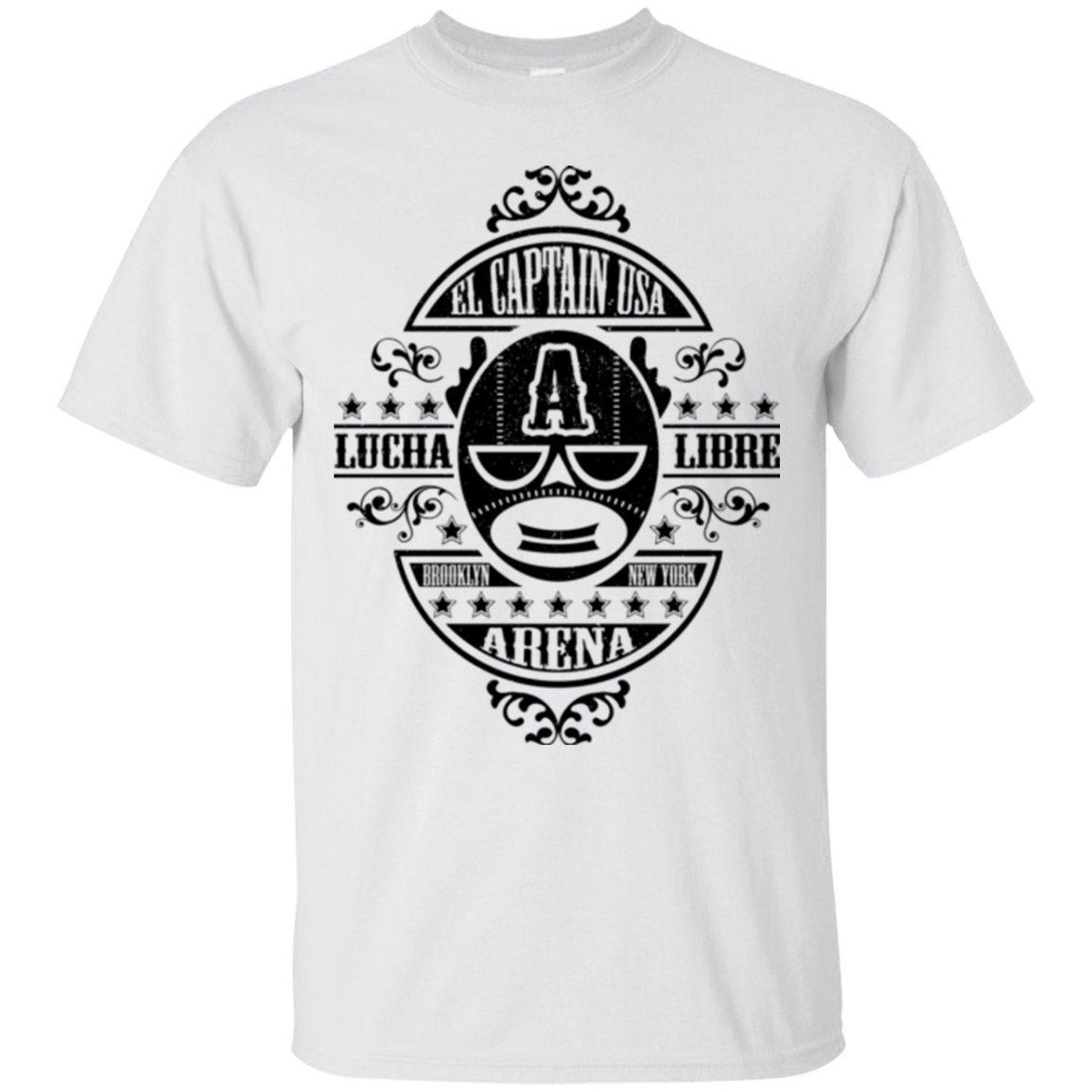 T-Shirts White / Small Lucha Captain T-Shirt