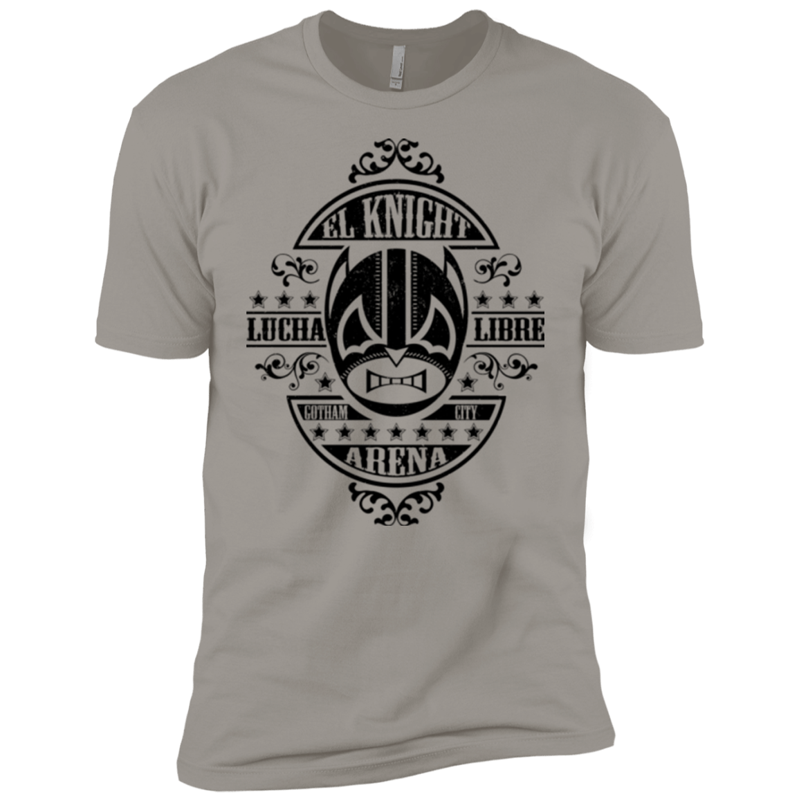 T-Shirts Light Grey / YXS Lucha Knight Boys Premium T-Shirt