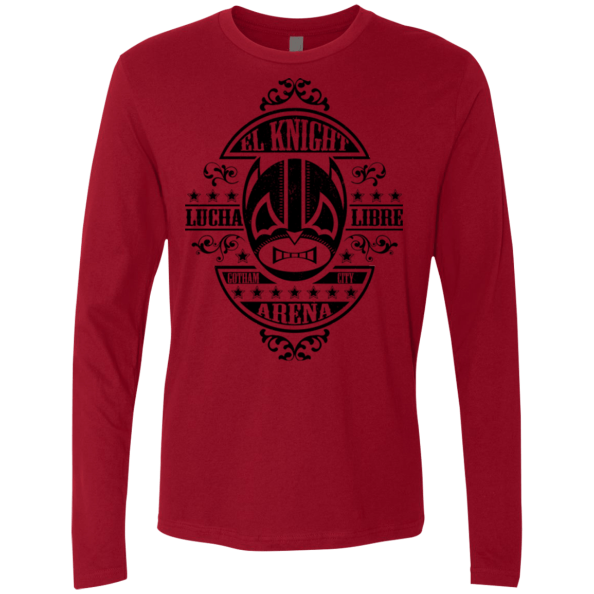 Lucha Knight Men's Premium Long Sleeve
