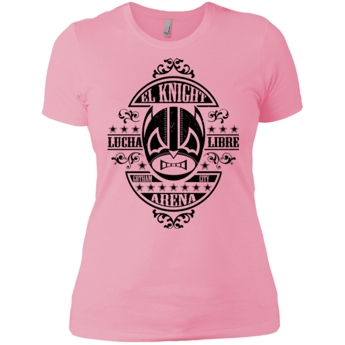 T-Shirts Light Pink / X-Small Lucha Knight Women's Premium T-Shirt