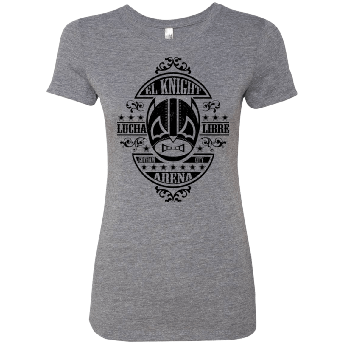 T-Shirts Premium Heather / Small Lucha Knight Women's Triblend T-Shirt