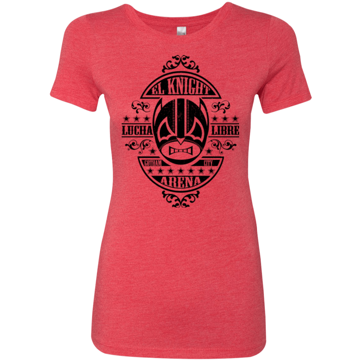T-Shirts Vintage Red / Small Lucha Knight Women's Triblend T-Shirt