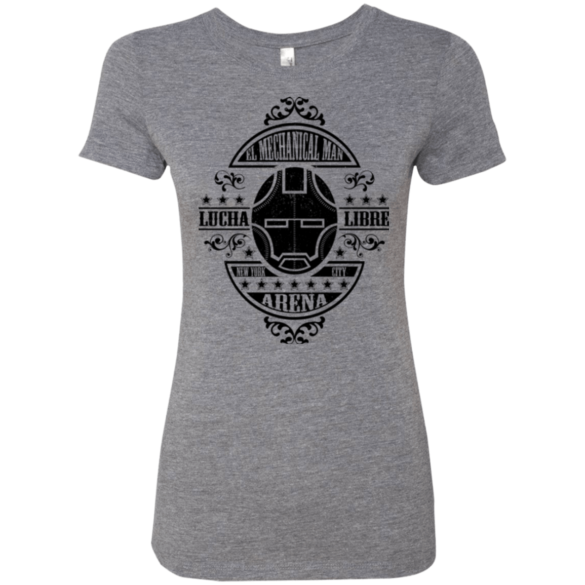 T-Shirts Premium Heather / Small Lucha Mechanical Man Women's Triblend T-Shirt