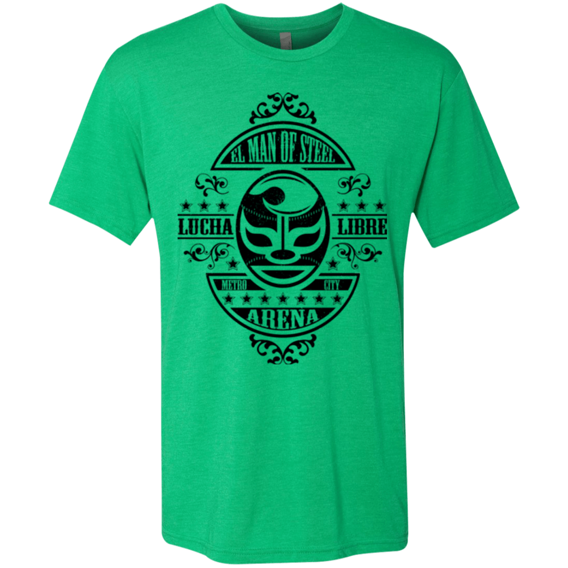 T-Shirts Envy / Small luchamanofsteel Men's Triblend T-Shirt