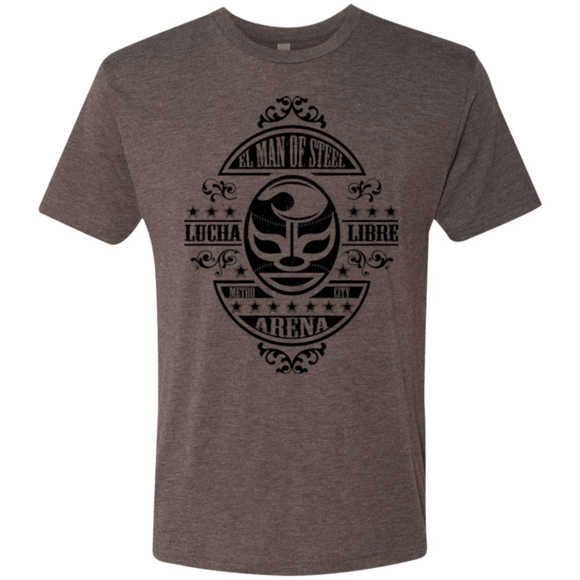 T-Shirts Macchiato / Small luchamanofsteel Men's Triblend T-Shirt