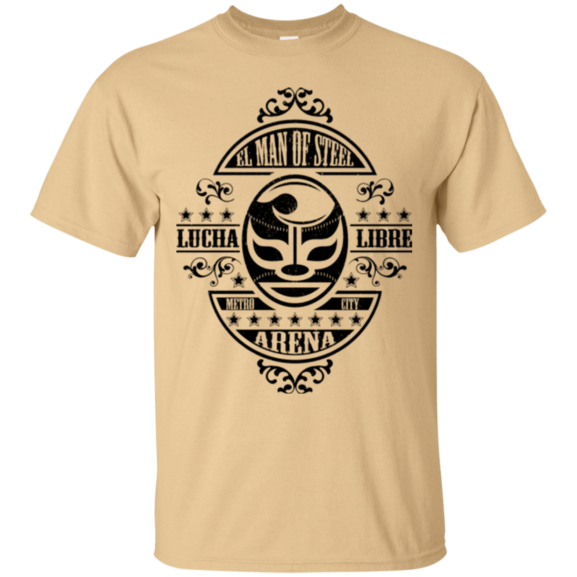 T-Shirts Vegas Gold / Small luchamanofsteel T-Shirt
