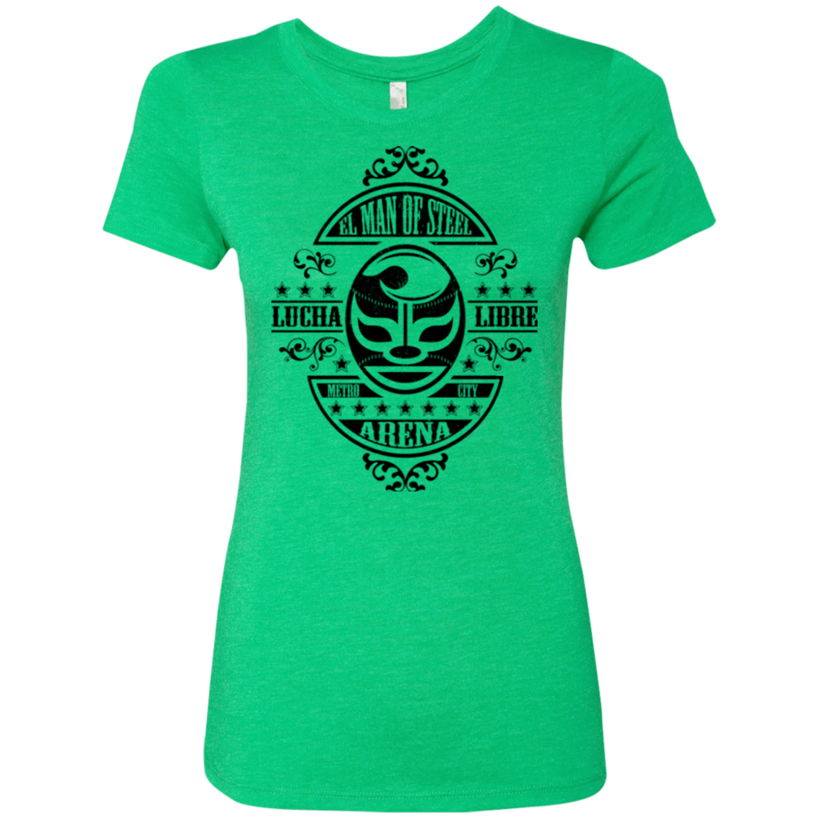 T-Shirts Envy / Small luchamanofsteel Women's Triblend T-Shirt