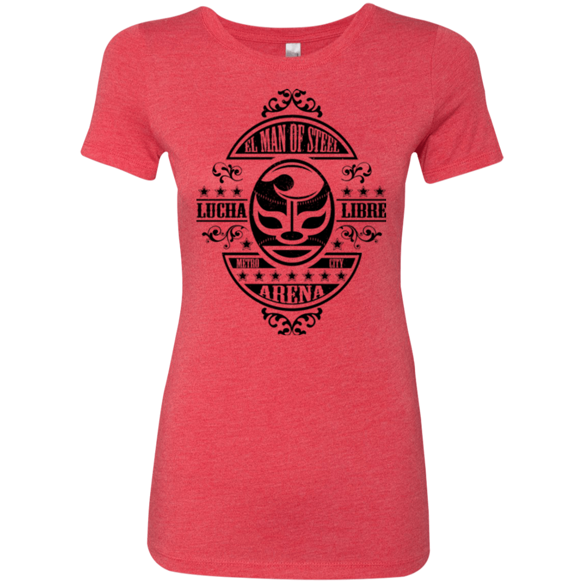 T-Shirts Vintage Red / Small luchamanofsteel Women's Triblend T-Shirt