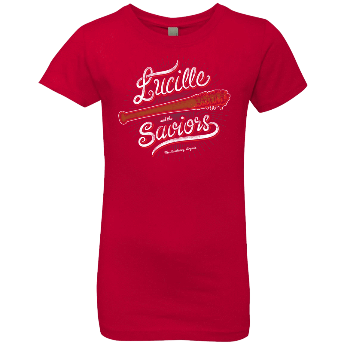 T-Shirts Red / YXS Lucille and the Saviors Girls Premium T-Shirt