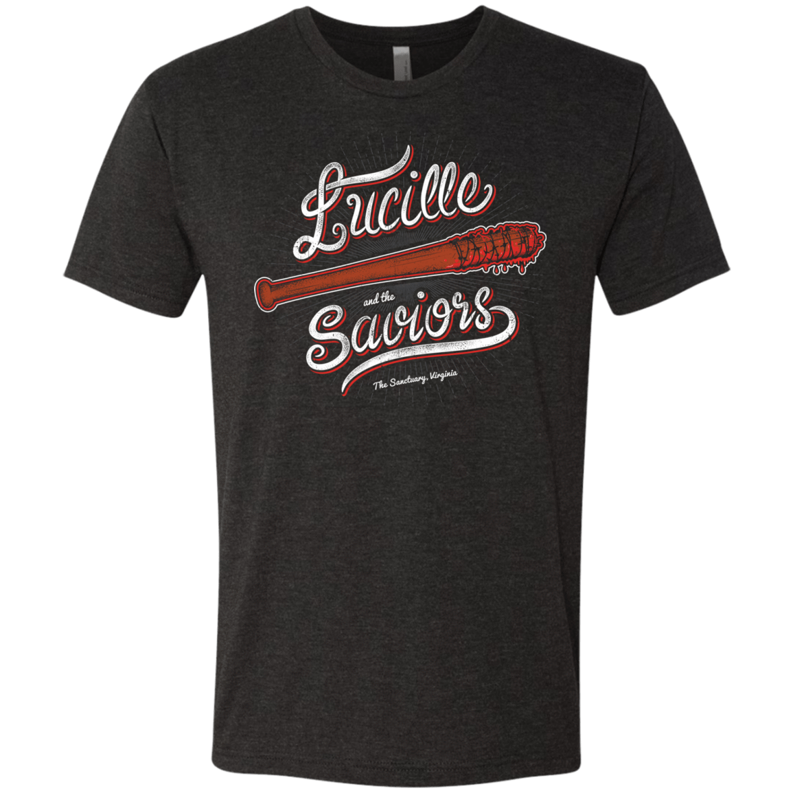 T-Shirts Vintage Black / Small Lucille and the Saviors Men's Triblend T-Shirt