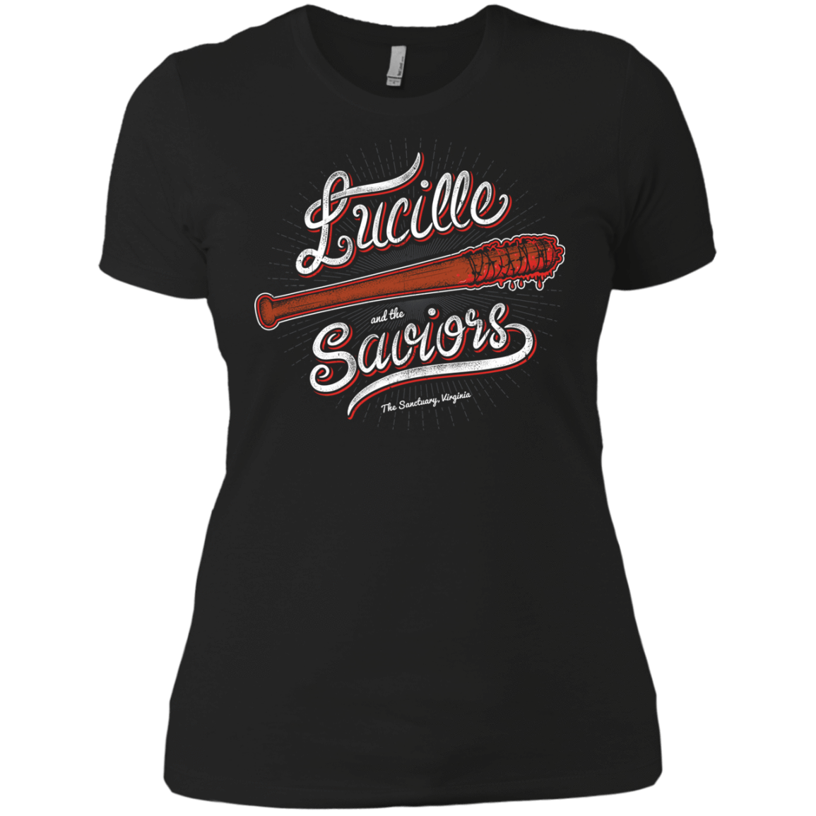 T-Shirts Black / X-Small Lucille and the Saviors Women's Premium T-Shirt