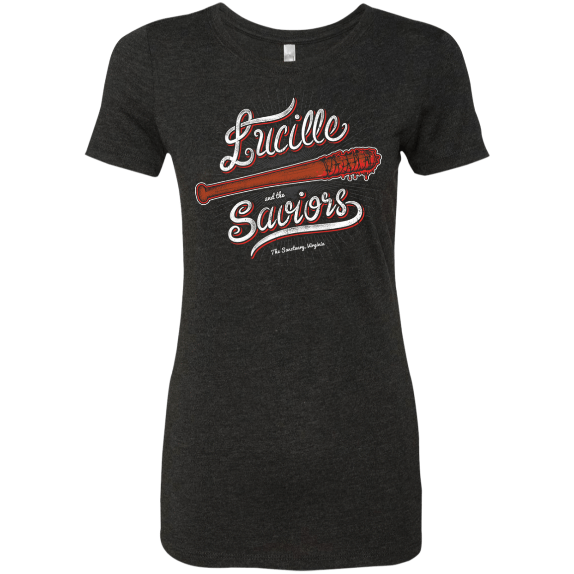 T-Shirts Vintage Black / Small Lucille and the Saviors Women's Triblend T-Shirt
