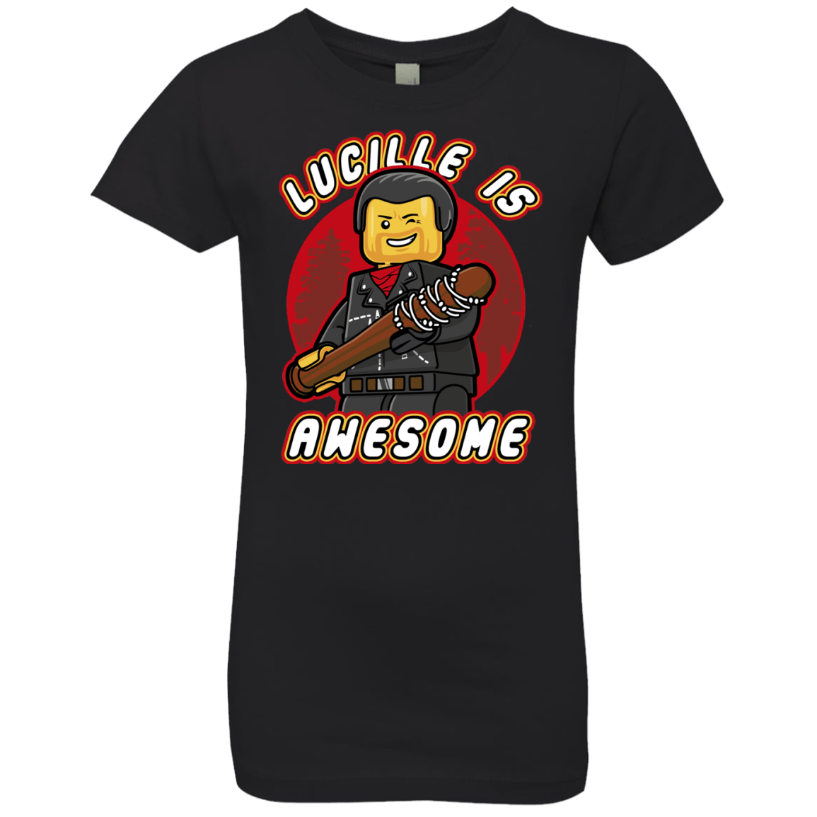 T-Shirts Black / YXS Lucille is Awesome Girls Premium T-Shirt