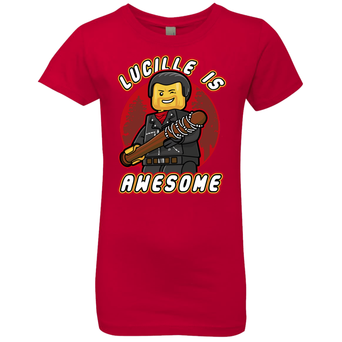 T-Shirts Red / YXS Lucille is Awesome Girls Premium T-Shirt