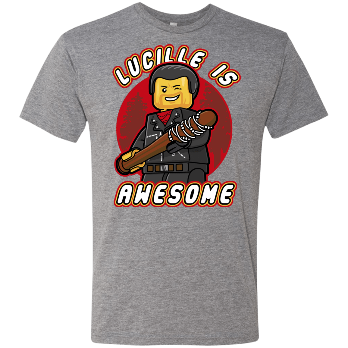 T-Shirts Premium Heather / Small Lucille is Awesome Men's Triblend T-Shirt