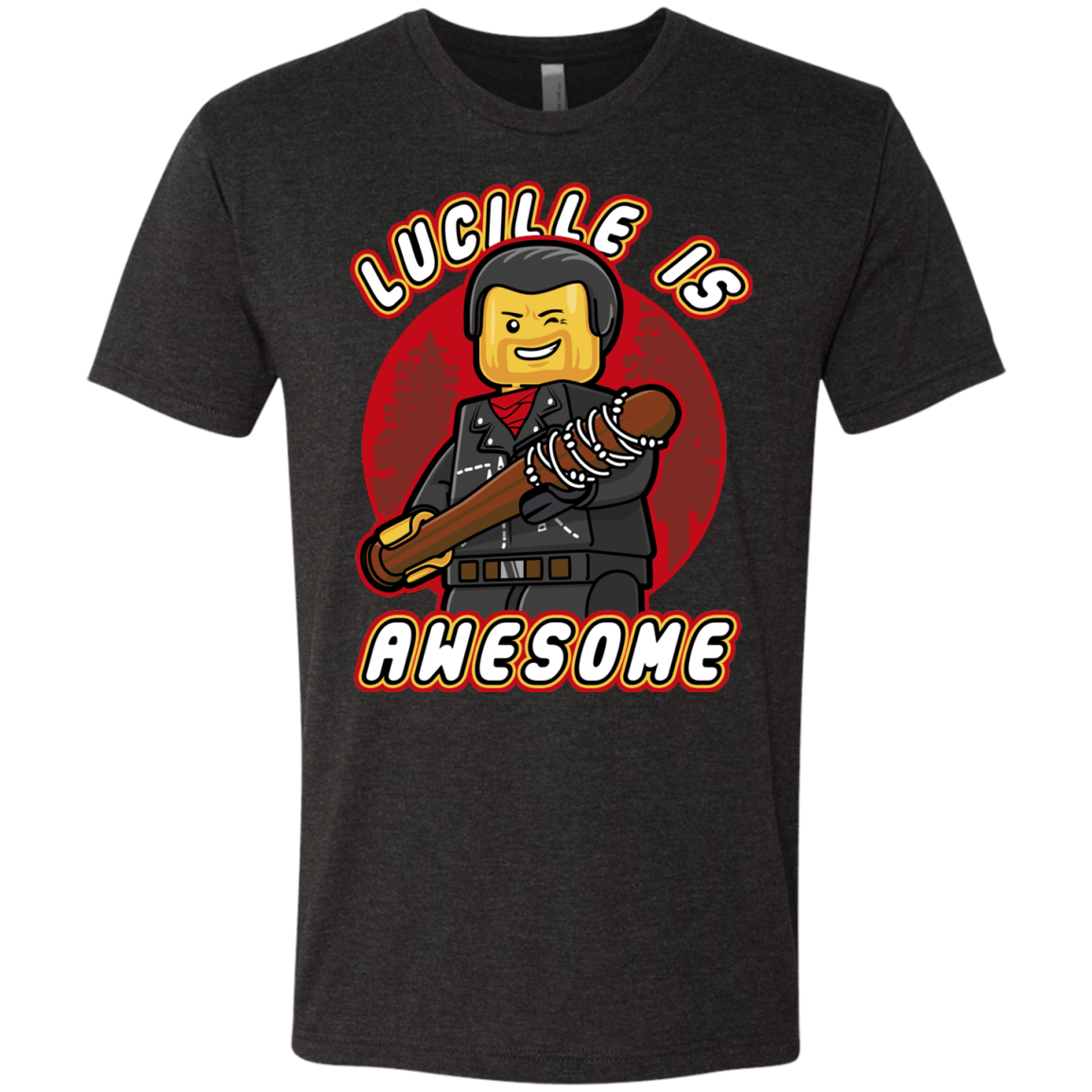 T-Shirts Vintage Black / Small Lucille is Awesome Men's Triblend T-Shirt