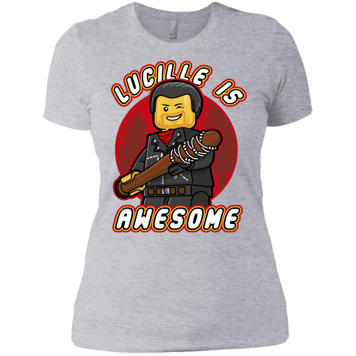 T-Shirts Heather Grey / X-Small Lucille is Awesome Women's Premium T-Shirt