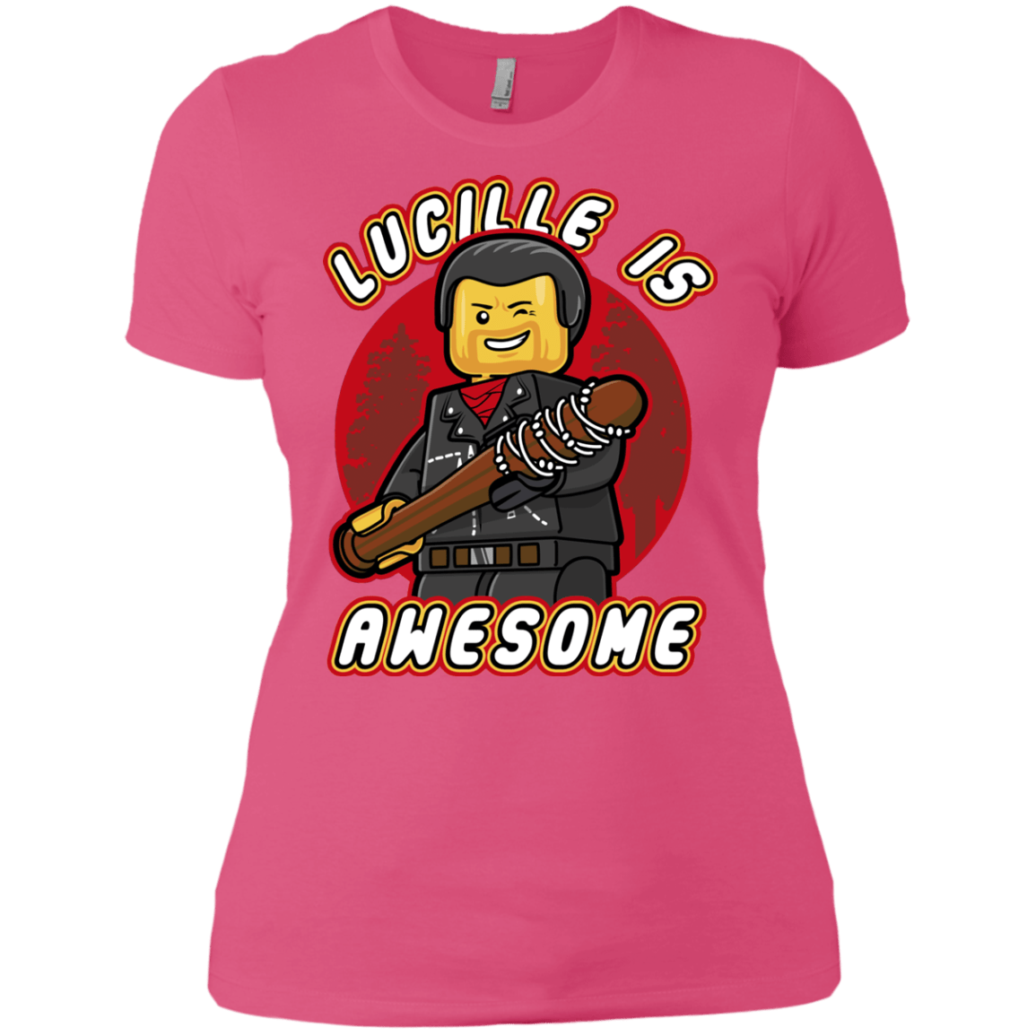 T-Shirts Hot Pink / X-Small Lucille is Awesome Women's Premium T-Shirt