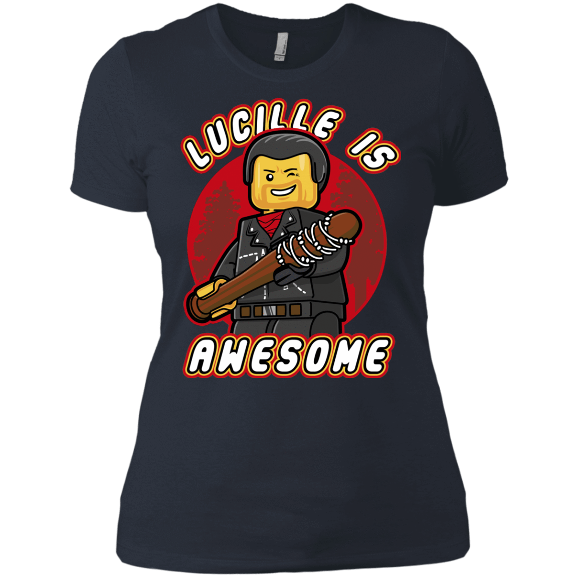 T-Shirts Indigo / X-Small Lucille is Awesome Women's Premium T-Shirt