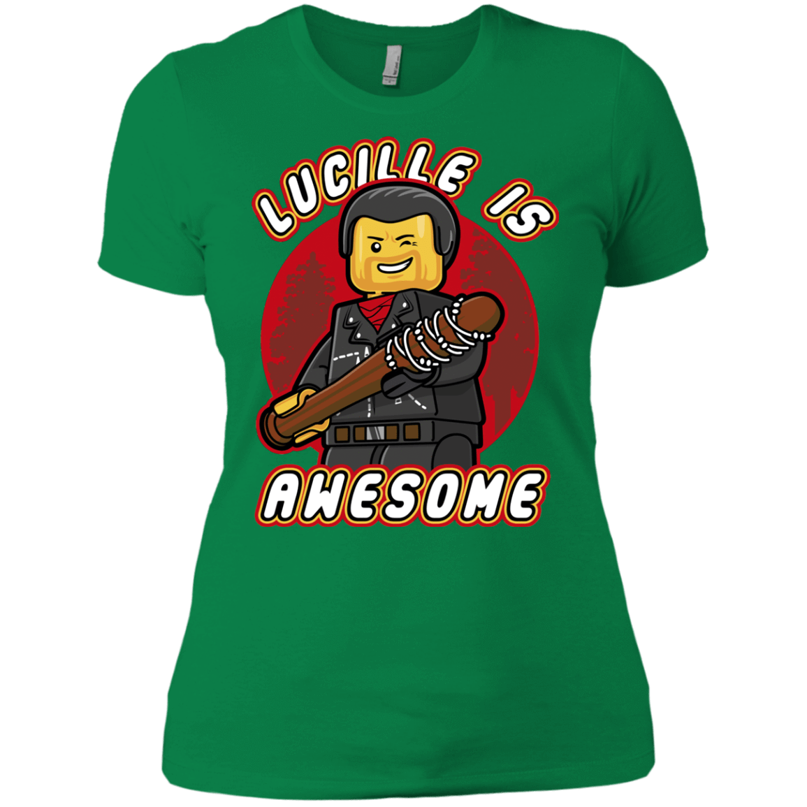 T-Shirts Kelly Green / X-Small Lucille is Awesome Women's Premium T-Shirt