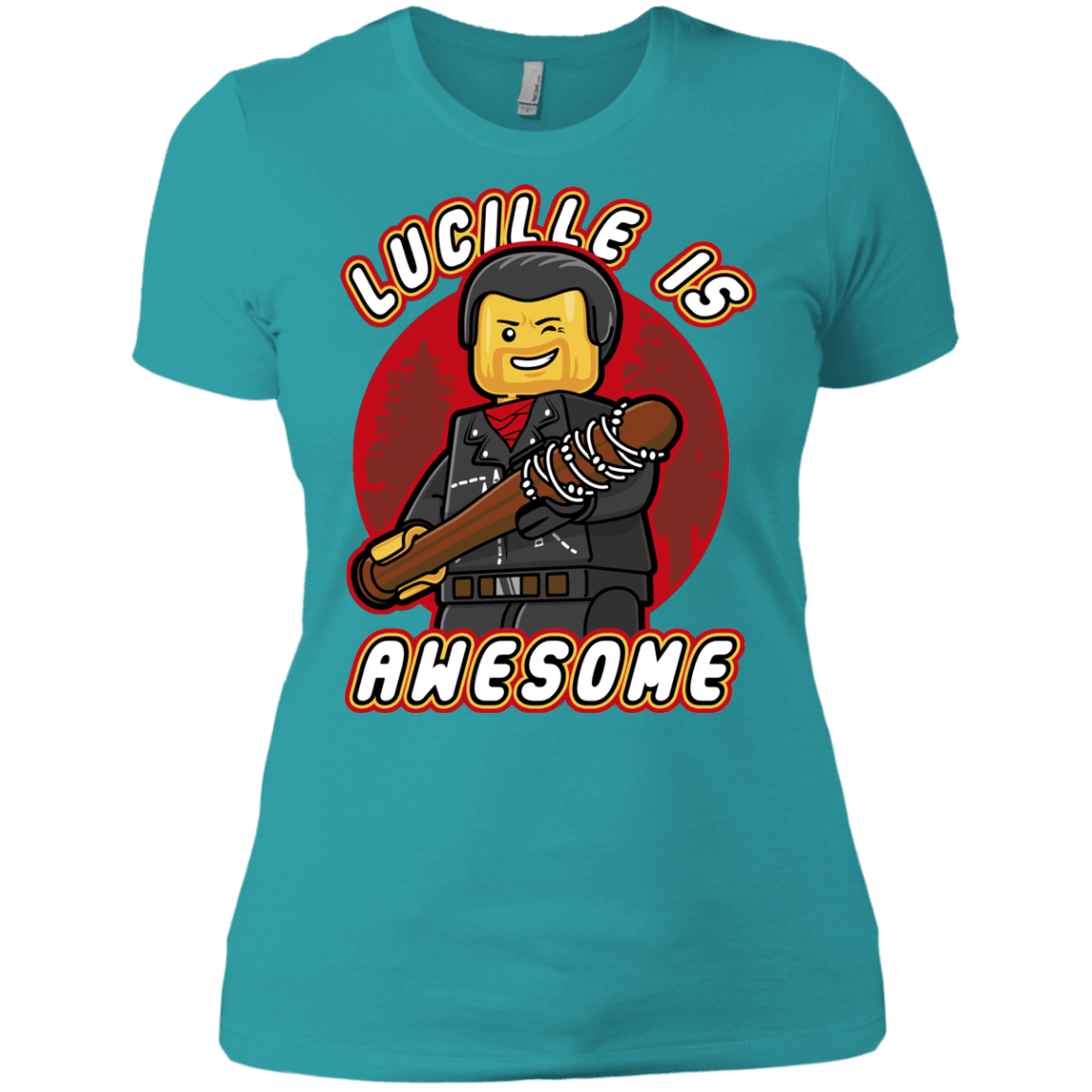 T-Shirts Tahiti Blue / X-Small Lucille is Awesome Women's Premium T-Shirt