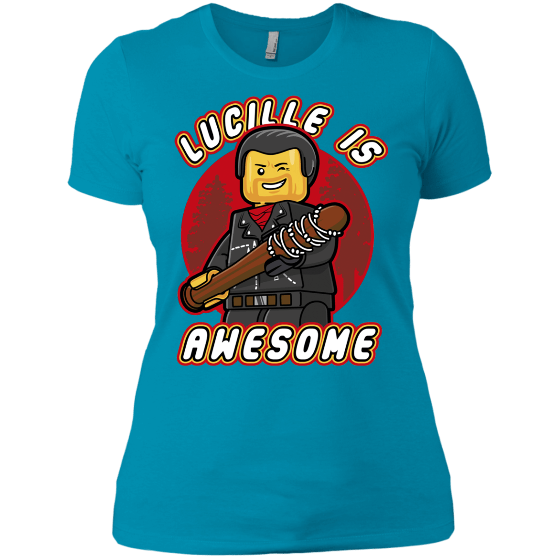 T-Shirts Turquoise / X-Small Lucille is Awesome Women's Premium T-Shirt