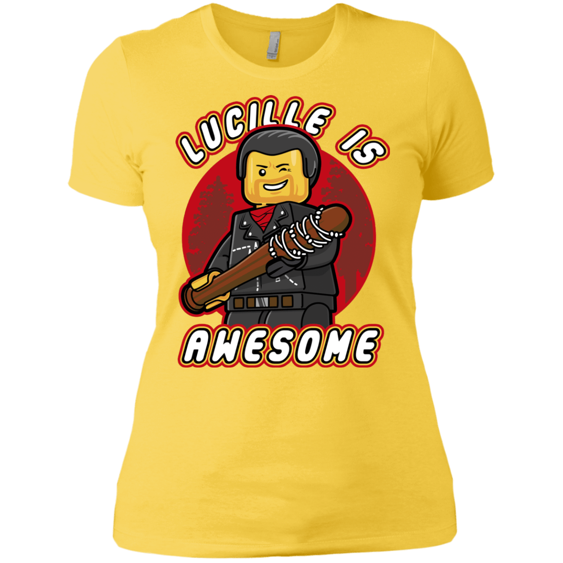 T-Shirts Vibrant Yellow / X-Small Lucille is Awesome Women's Premium T-Shirt
