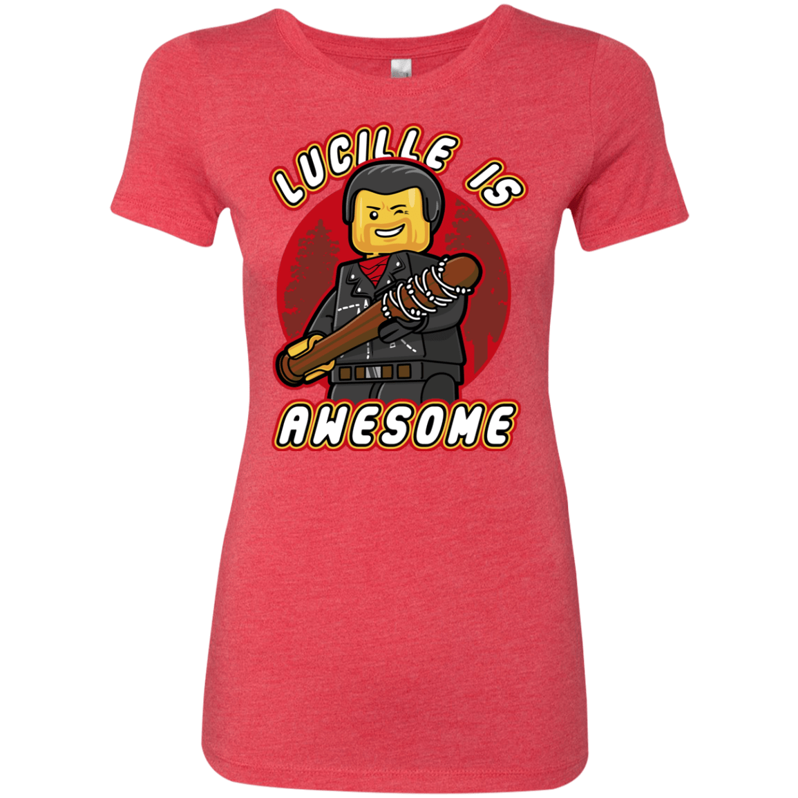 T-Shirts Vintage Red / Small Lucille is Awesome Women's Triblend T-Shirt