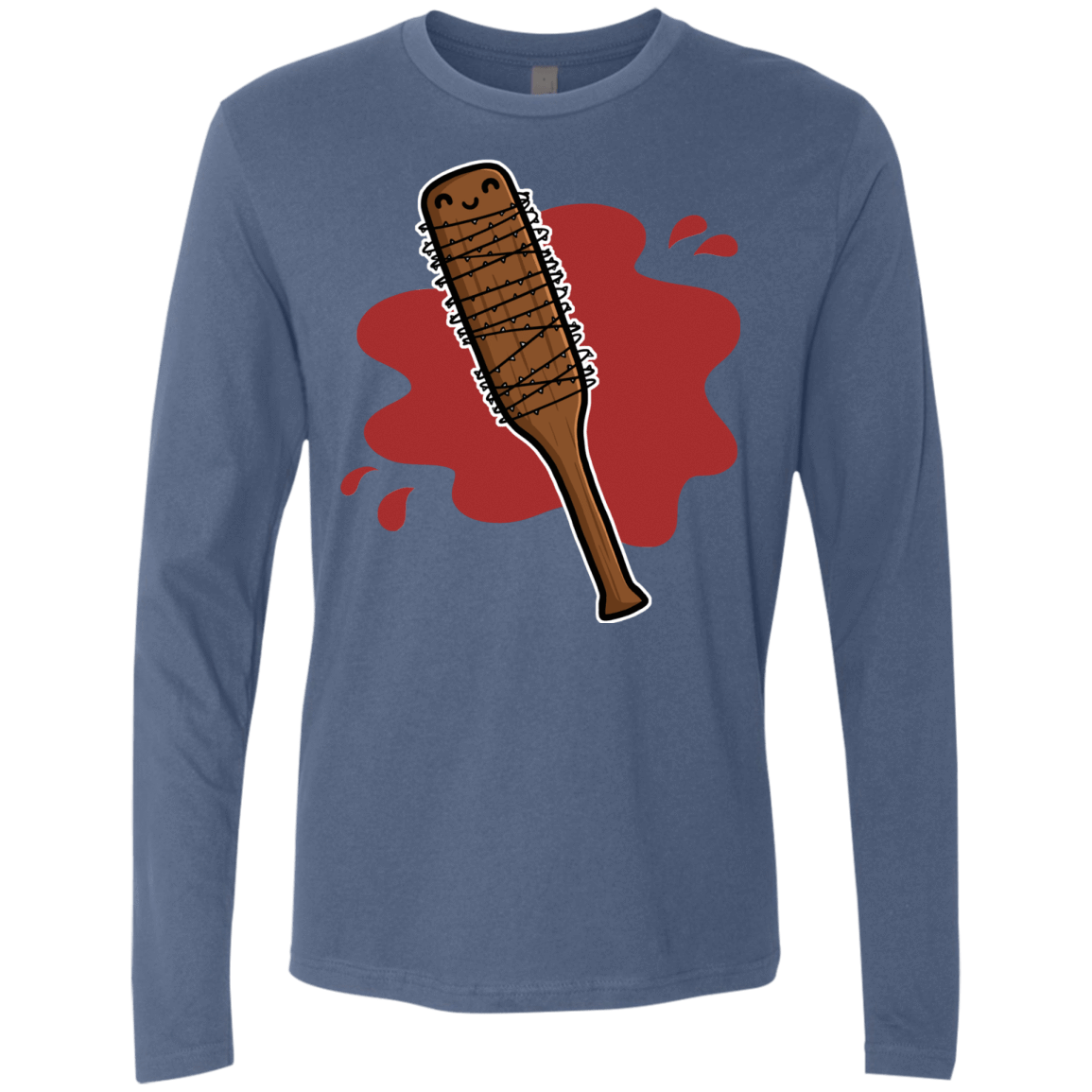 T-Shirts Indigo / Small Lucille Men's Premium Long Sleeve