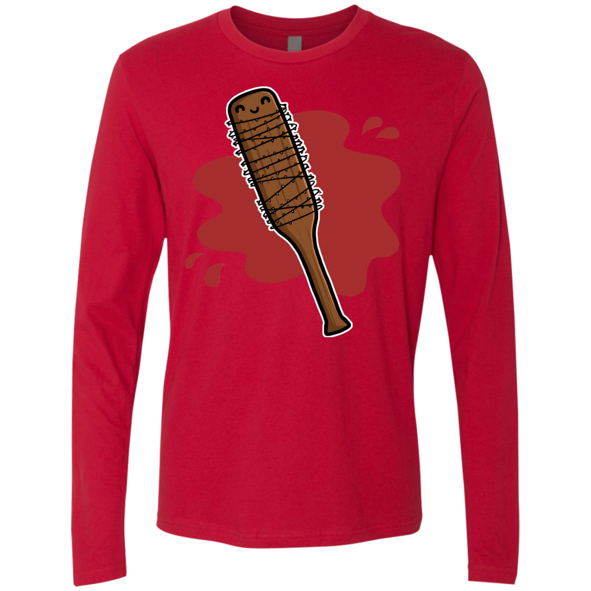 T-Shirts Red / Small Lucille Men's Premium Long Sleeve