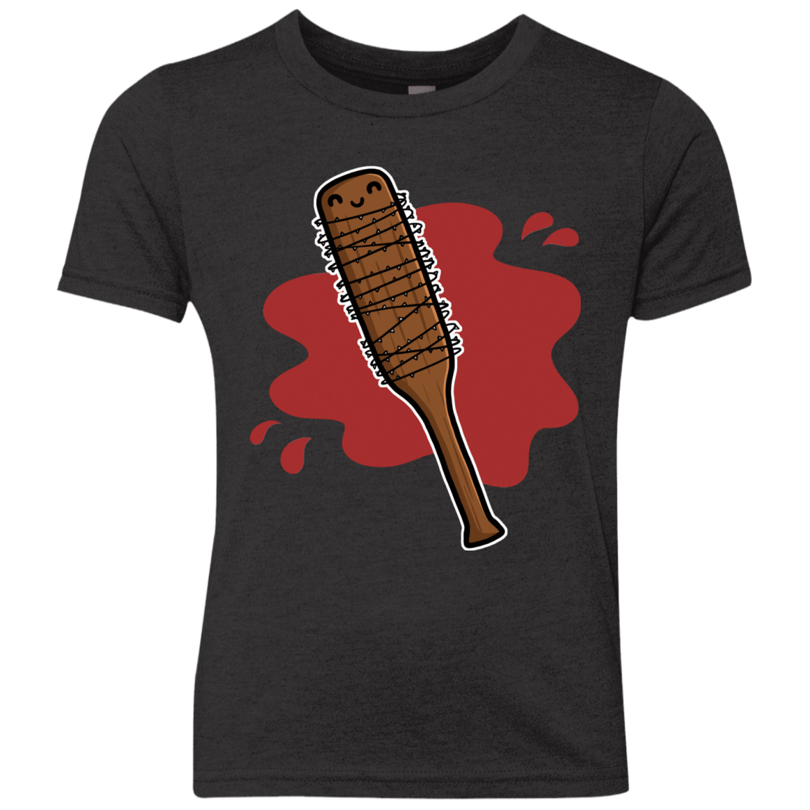 T-Shirts Vintage Black / YXS Lucille Youth Triblend T-Shirt