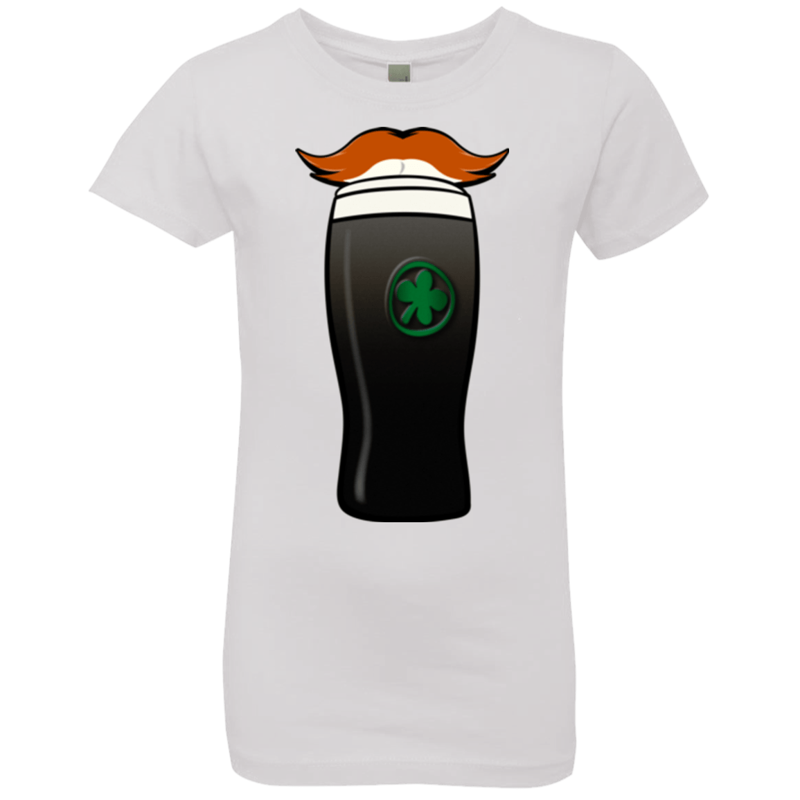T-Shirts White / YXS Luck of The Irish Girls Premium T-Shirt