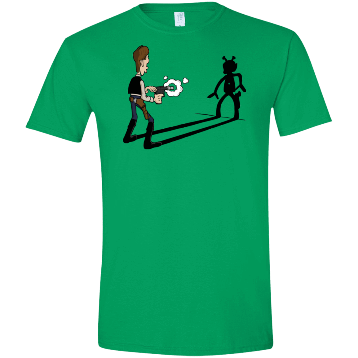 T-Shirts Irish Green / S Lucky Han Men's Semi-Fitted Softstyle