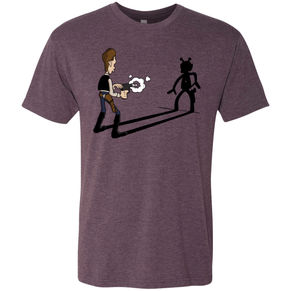 T-Shirts Vintage Purple / S Lucky Han Men's Triblend T-Shirt