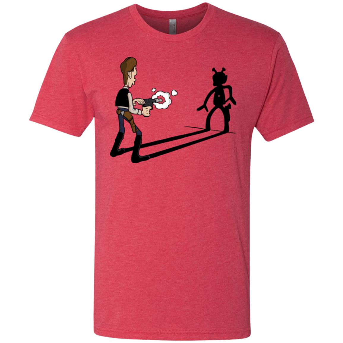 T-Shirts Vintage Red / S Lucky Han Men's Triblend T-Shirt