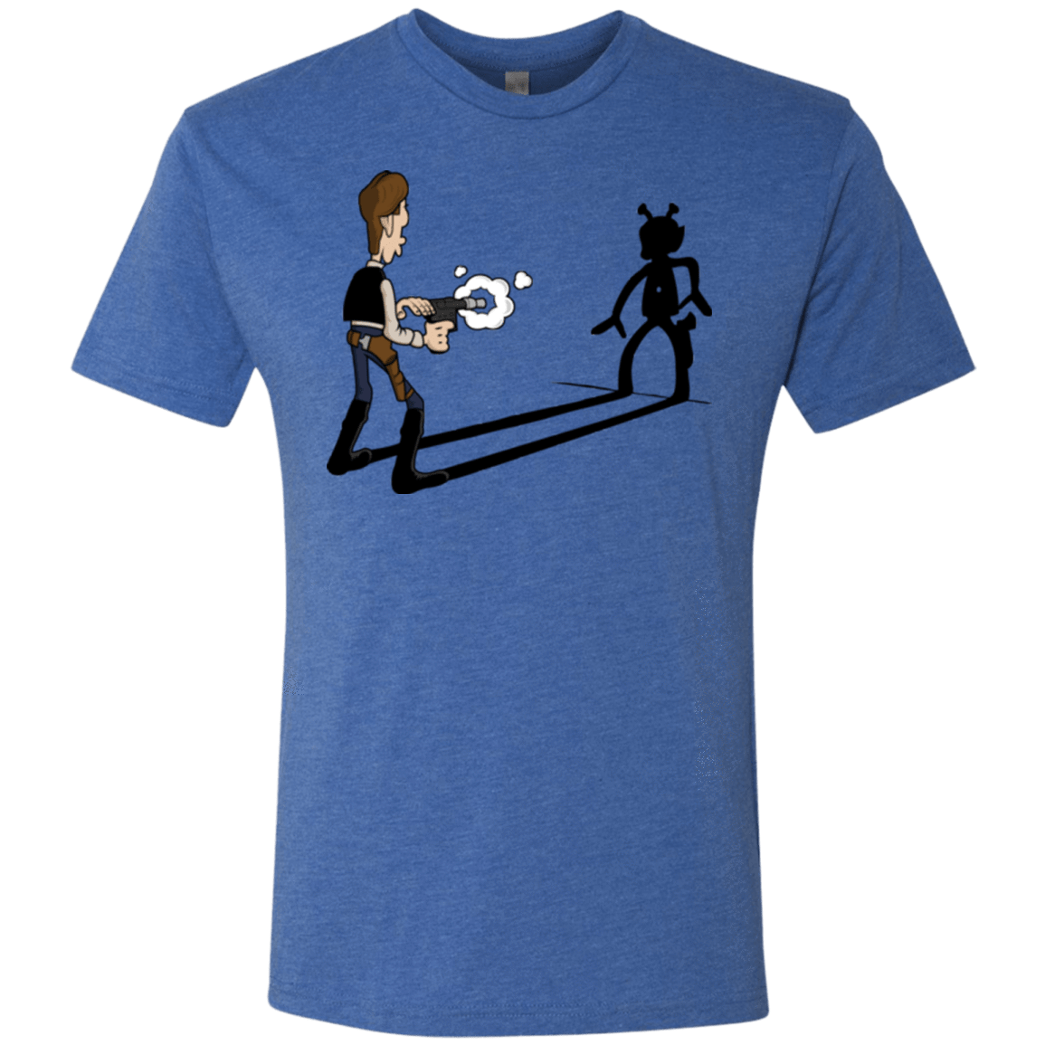 T-Shirts Vintage Royal / S Lucky Han Men's Triblend T-Shirt