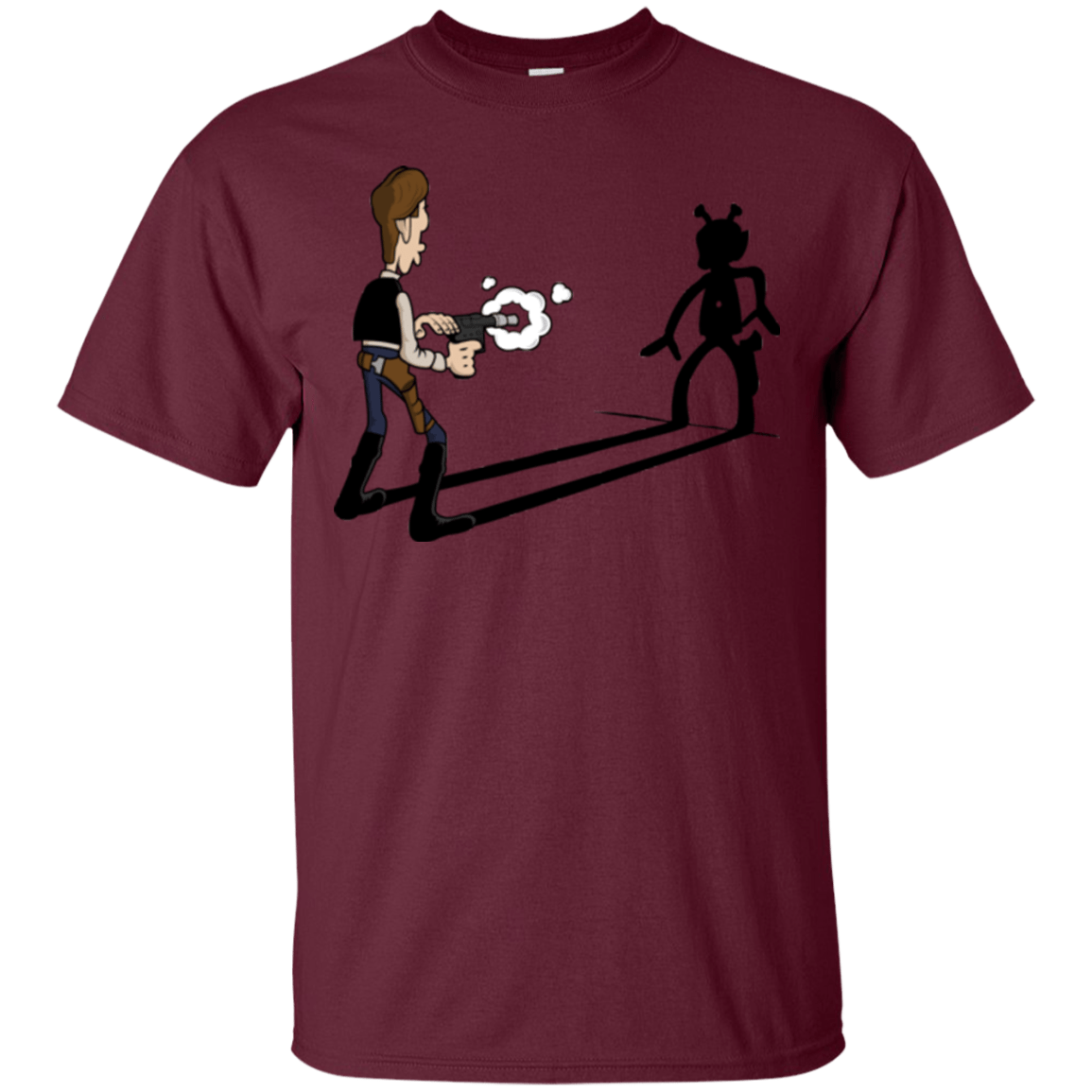 T-Shirts Maroon / S Lucky Han T-Shirt