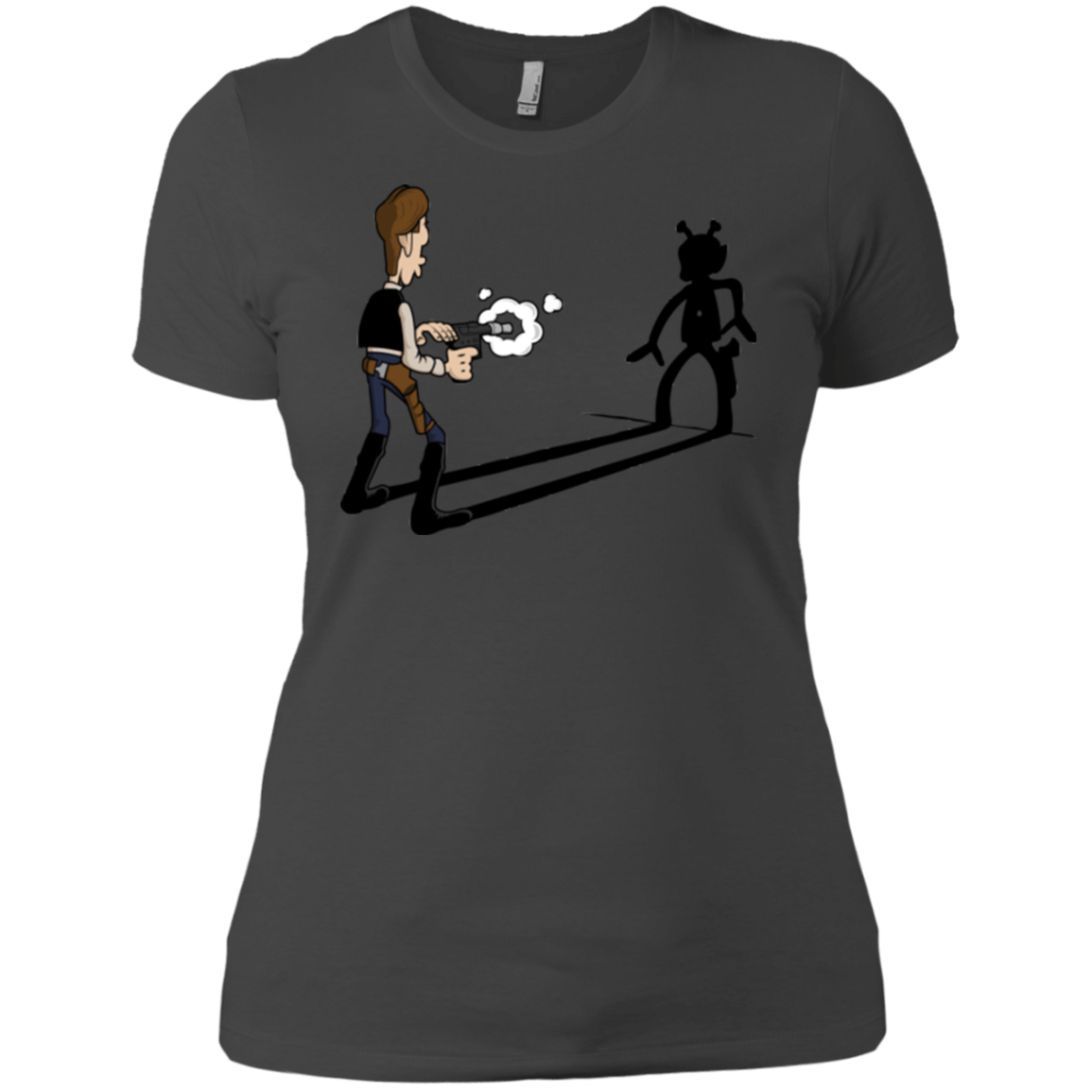 T-Shirts Heavy Metal / X-Small Lucky Han Women's Premium T-Shirt