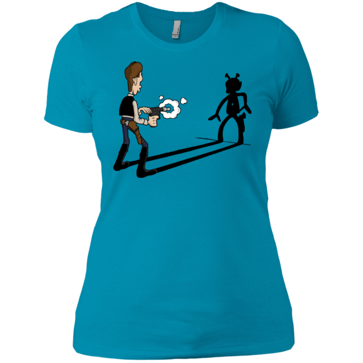 T-Shirts Turquoise / X-Small Lucky Han Women's Premium T-Shirt