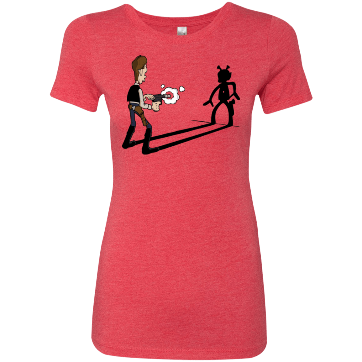 T-Shirts Vintage Red / S Lucky Han Women's Triblend T-Shirt