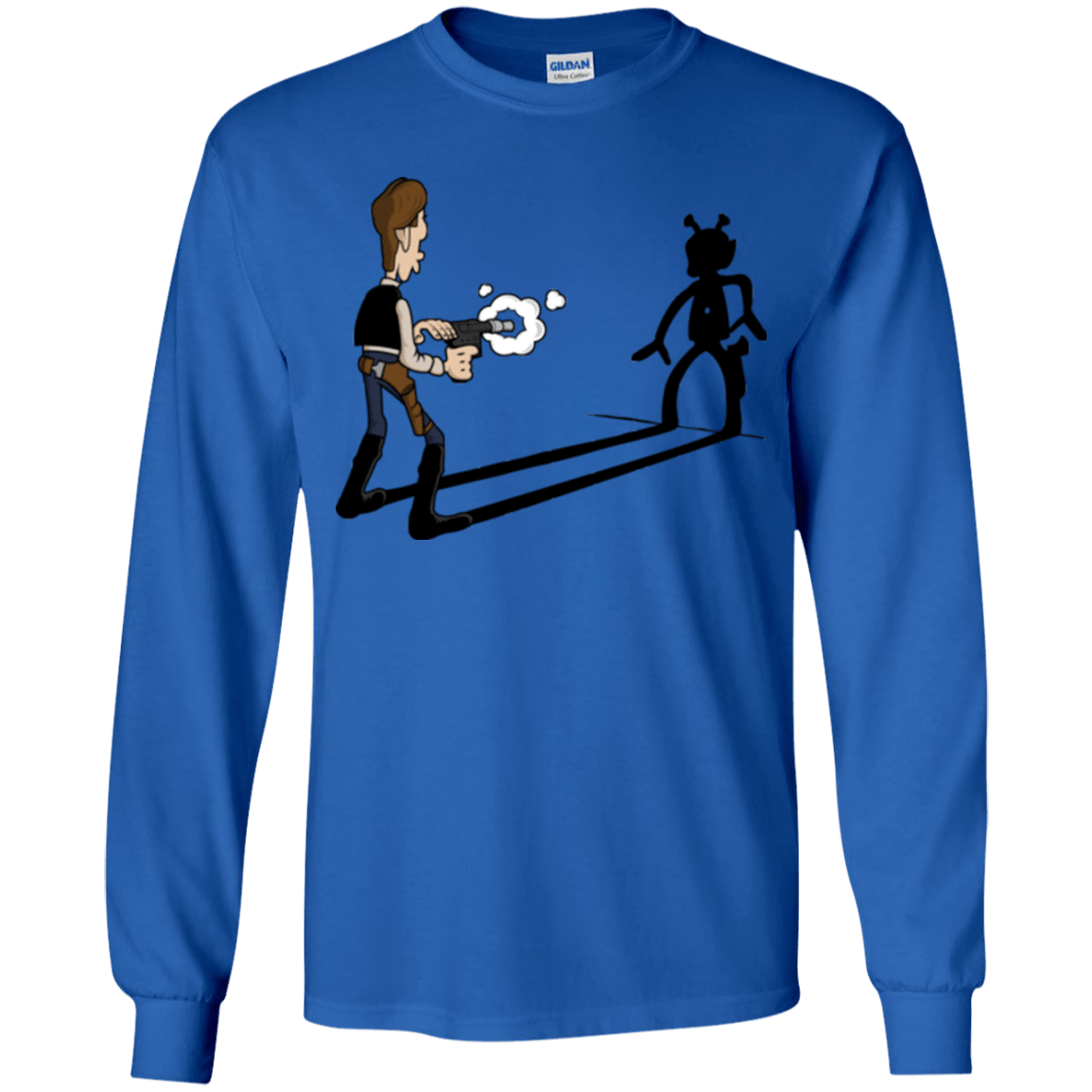 T-Shirts Royal / YS Lucky Han Youth Long Sleeve T-Shirt