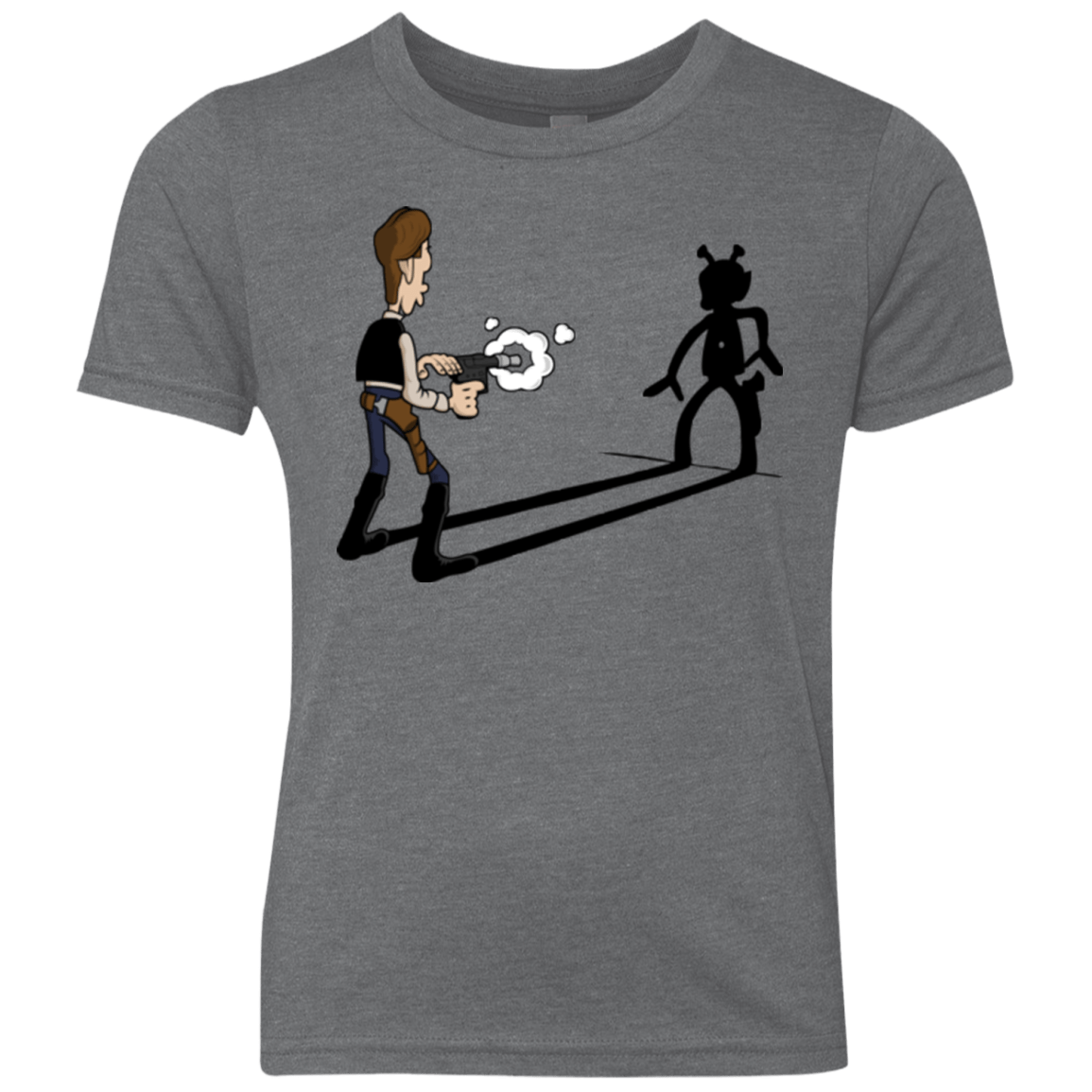 T-Shirts Premium Heather / YXS Lucky Han Youth Triblend T-Shirt